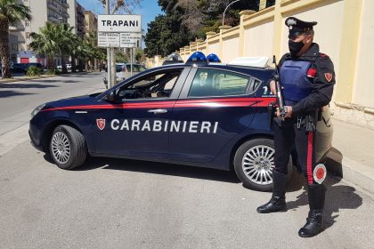 carabinieri trapani contrasto spaccio di droga