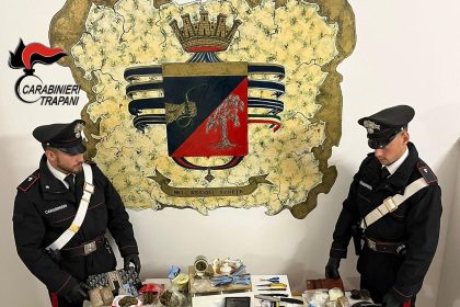 due arresti per spaccio a petrosino, carabinieri