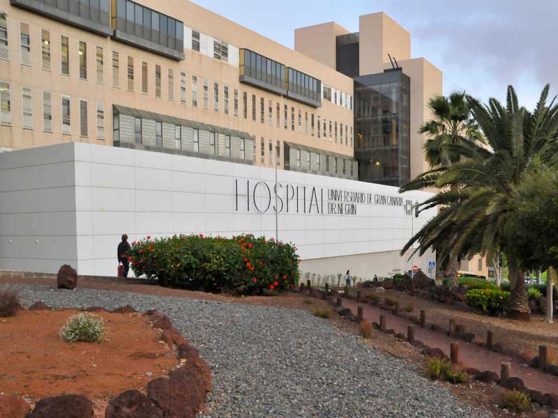 salvatore sinagra ricoverato all'ospedale negrin di las palmas